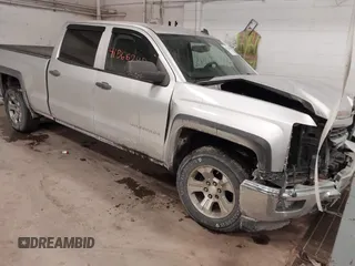 2014 Chevrolet Silverado 1500 LT with VIN 3GCUKREC8EG468743, listed as a IAAI auction lot 41566245 with 154,176 mi miles and . Bid and sale history available at DreamBid. Image 1.