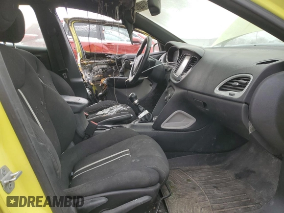 2013 Dodge Dart SXT with VIN 1C3CDFBH7DD231701, listed as a Copart auction lot 89143015 with 0 mi miles and Salvage Title. Bid and sale history available at carsss.com. Image 7.