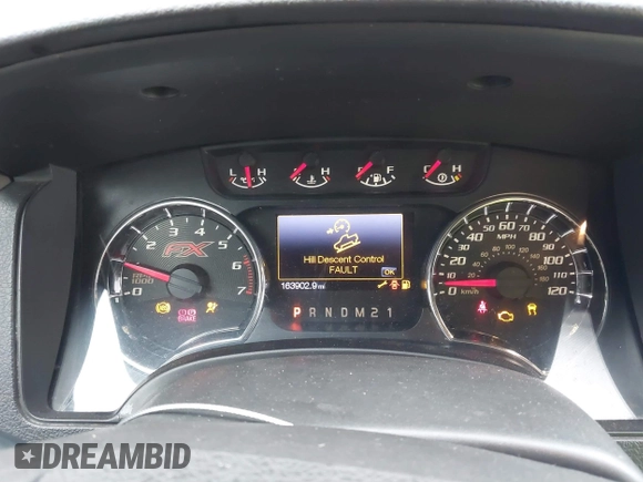 2013 Ford F-150 XL with VIN 1FTFX1ET6DFA13269, listed as a IAAI auction lot 42630609 with 163,902 mi miles and . Bid and sale history available at DreamBid. Image 7.
