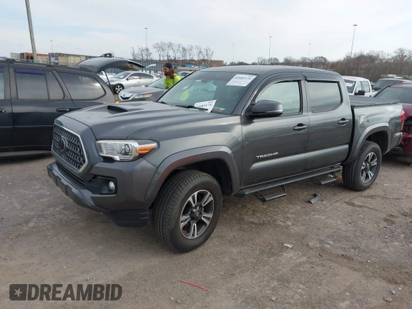 2018 Toyota Tacoma SR with VIN 3TMCZ5AN0JM150540, listed as a IAAI auction lot 41683174 with 78,553 mi miles and . Bid and sale history available at DreamBid. Image 17.