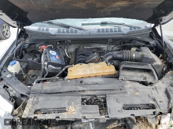 2015 Ford F-150 XLT with VIN 1FTEW1EFXFFC60791, listed as a Copart auction lot 58831015 with Not provided miles and Salvage title. Bid and sale history available at DreamBid. Image 11.