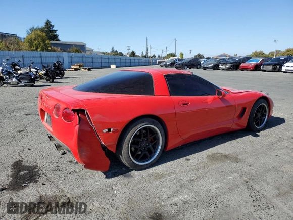 1999 Chevrolet Corvette with VIN 1G1YY22G0X5106665, listed as a Copart auction lot 73056054 with 133,024 mi miles and Salvage Title. Bid and sale history available at carsss.com. Image 3.