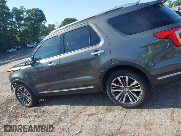 2018 Ford Explorer Platinum with VIN 1FM5K8HT6JGC62512, listed as a IAAI auction lot 42542371 with 76,462 mi miles and . Bid and sale history available at DreamBid. Image 15.