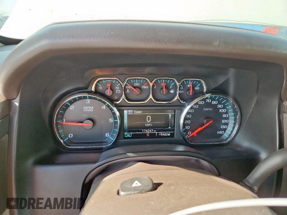 2015 Chevrolet Suburban LTZ with VIN 1GNSCKKC6FR705660, listed as a Copart auction lot 60328685 with 174,247 mi miles and Salvage title. Bid and sale history available at DreamBid. Image 9.