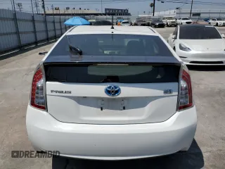 2015 Toyota Prius Four with VIN JTDKN3DU9F1965497, listed as a Copart auction lot 62554965 with 70,181 mi miles and Salvage title. Bid and sale history available at DreamBid. Image 6.