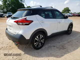 2018 Nissan Kicks SV with VIN 3N1CP5CU3JL511892, listed as a Copart auction lot 57260555 with 71,305 mi miles and Salvage title. Bid and sale history available at DreamBid. Image 3.