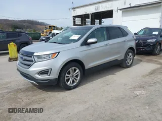 2015 Ford Edge SEL with VIN 2FMTK4J90FBC08880, listed as a IAAI auction lot 41821745 with 171,544 mi miles. Bid and sale history available at carsss.com. Image 2.