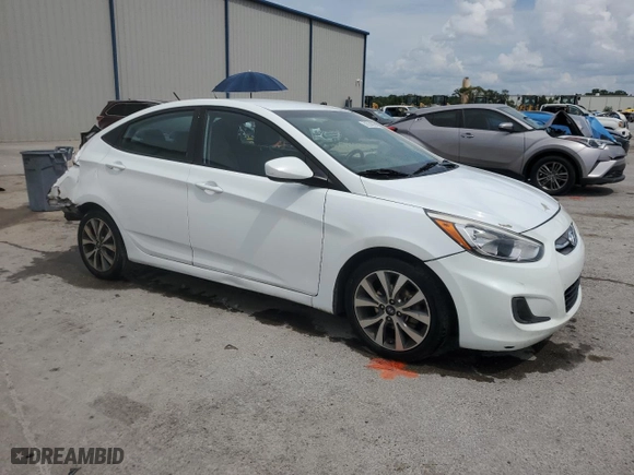 2017 Hyundai Accent SE with VIN KMHCT4AE9HU352581, listed as a Copart auction lot 51014945 with 139,192 mi miles and Salvage Title. Bid and sale history available at carsss.com. Image 4.