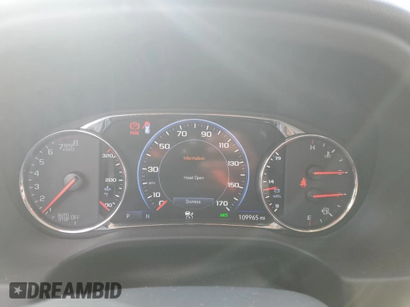 2020 GMC Acadia Denali with VIN 1GKKNXLS0LZ147505, listed as a Copart auction lot 44111405 with 109,965 mi miles and Salvage title. Bid and sale history available at DreamBid. Image 9.