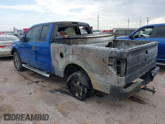 2012 Ford F-150 XL with VIN 1FTFX1EF1CFB64545, listed as a IAAI auction lot 39879089 with 1 mi miles. Bid and sale history available at carsss.com. Image 3.