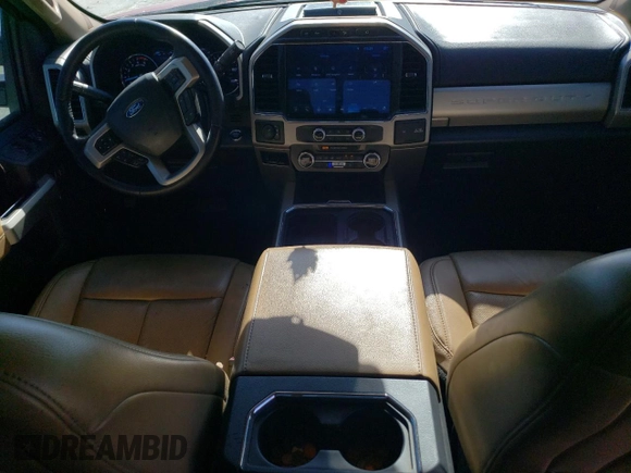 2022 Ford F-350 XL with VIN 1FT8W3DT9NEE66057, listed as a Copart auction lot 47074105 with 179,532 mi miles and Salvage Title. Bid and sale history available at DreamBid. Image 8.