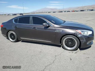 2015 Kia K900 Premium with VIN KNALU4D40F6023805, listed as a Copart auction lot 71848724 with 103,400 mi miles and Clean Title. Bid and sale history available at carsss.com. Image 4.