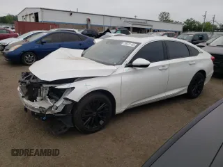 2020 Honda Accord EX-L with VIN 1HGCV2F53LA028467, listed as a Copart auction lot 58531155 with 105,692 mi miles and Salvage title. Bid and sale history available at DreamBid. Image 1.