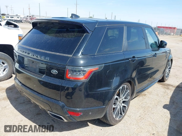 2019 Land Rover Range Rover Sport Dynamic with VIN SALWR2RE8KA854105, listed as a IAAI auction lot 42399731 with 100,618 mi miles and . Bid and sale history available at DreamBid. Image 4.