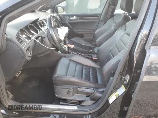 2015 Volkswagen GTI SE with VIN 3VW4T7AU1FM096646, listed as a Copart auction lot 83675134 with 79,900 mi miles and Salvage Title. Bid and sale history available at DreamBid. Image 7.
