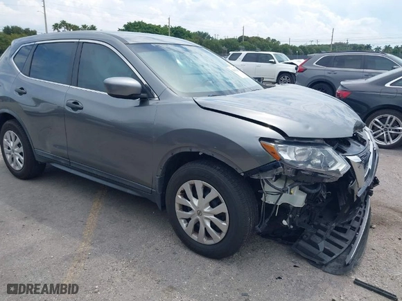 2018 Nissan Rogue S with VIN KNMAT2MTXJP544669, listed as a IAAI auction lot 41883549 with 82,677 mi miles. Bid and sale history available at carsss.com. Image 1.