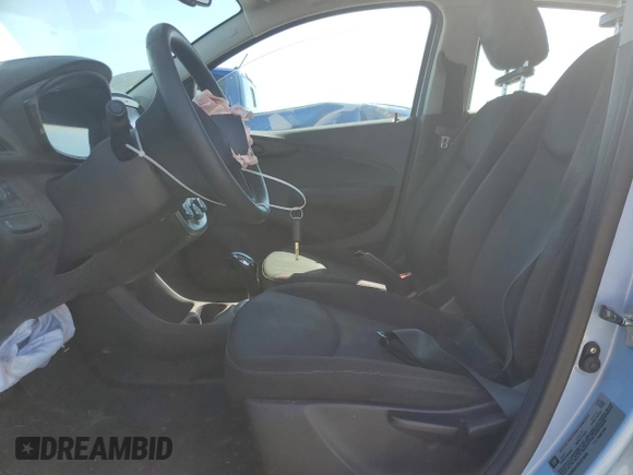 2016 Chevrolet Spark LS with VIN KL8CB6SA4GC575624, listed as a Copart auction lot 53373385 with 186,685 mi miles and Clean Title. Bid and sale history available at carsss.com. Image 7.
