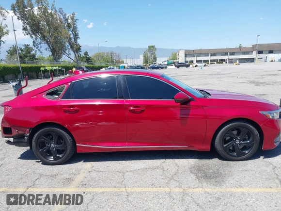 2018 Honda Accord EX-L with VIN 1HGCV2F58JA009555, listed as a IAAI auction lot 42128596 with 94,399 mi miles and . Bid and sale history available at DreamBid. Image 14.