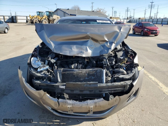 2013 Hyundai Elantra GLS with VIN 5NPDH4AE8DH313690, listed as a Copart auction lot 47102125 with 149,525 mi miles and Salvage Title. Bid and sale history available at carsss.com. Image 5.