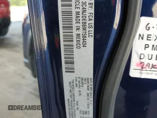 2021 Jeep Compass 80th Anniversary with VIN 3C4NJDEB6MT584434, listed as a Copart auction lot 63204775 with 77,210 mi miles and Salvage title. Bid and sale history available at DreamBid. Image 13.