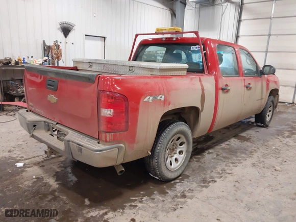 2008 Chevrolet Silverado 1500 LTZ with VIN 2GCEK133381260856, listed as a IAAI auction lot 41574752 with 181,559 mi miles. Bid and sale history available at carsss.com. Image 4.