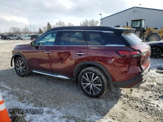 2024 Infiniti QX60 Autograph with VIN 5N1DL1HU5RC330620, listed as a Copart auction lot 88889455 with 8,906 mi miles and Salvage title. Bid and sale history available at DreamBid. Image 2.