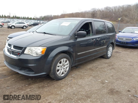 2014 Dodge Grand Caravan American Value with VIN 2C4RDGBG9ER463136, listed as a IAAI auction lot 41968032 with 184,138 mi miles and . Bid and sale history available at DreamBid. Image 2.