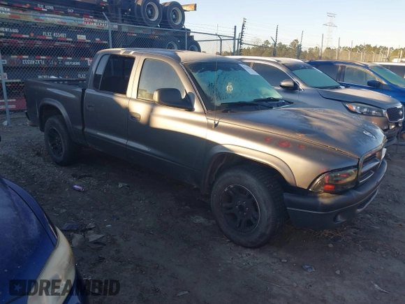 2003 Dodge Dakota Sport with VIN 1D7HL38NX3S190271, listed as a IAAI auction lot 41264054 with 139,498 mi miles. Bid and sale history available at carsss.com. Image 1.