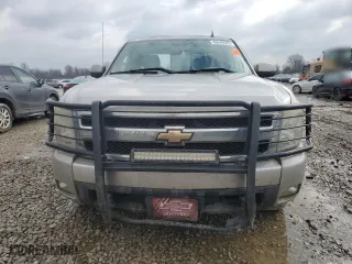 2007 Chevrolet Silverado 1500 LTZ with VIN 2GCEK13M471500665, listed as a Copart auction lot 46646525 with 0 mi miles and Salvage Title. Bid and sale history available at carsss.com. Image 5.