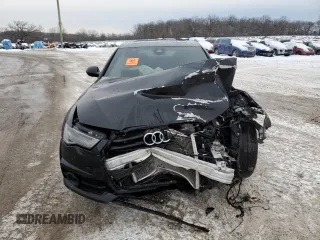 2017 Audi A6 Prestige with VIN WAUH2AFC1HN131258, listed as a Copart auction lot 44967545 with 0 mi miles and Salvage Title. Bid and sale history available at carsss.com. Image 5.