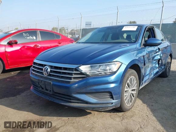 2021 Volkswagen Jetta S with VIN 3VWC57BUXMM046247, listed as a IAAI auction lot 42617246 with 76,640 mi miles and . Bid and sale history available at DreamBid. Image 17.