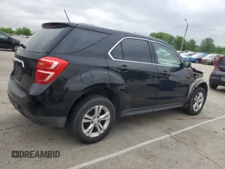2017 Chevrolet Equinox LS z VIN 2GNALBEK3H1582636, wystawiony jako Copart lot #54898735 z przebiegiem 122 785 mil mil oraz Szkoda całkowita • Salvage title. Historia ofert i sprzedaży dostępna na DreamBid. Obrazek 3.