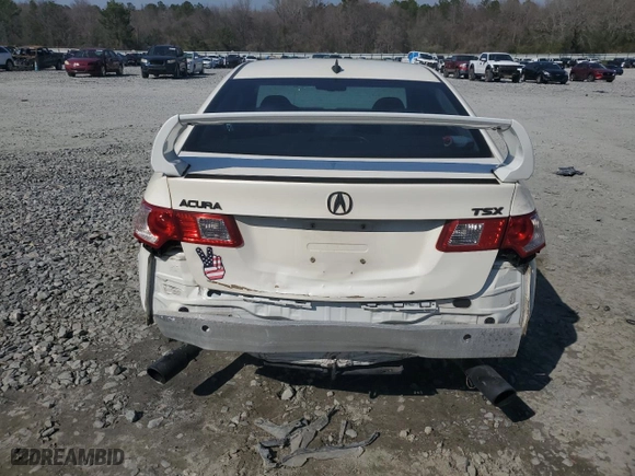 2010 Acura TSX with VIN JH4CU2F60AC016819, listed as a Copart auction lot 48773295 with 160,086 mi miles and Salvage Title. Bid and sale history available at carsss.com. Image 6.