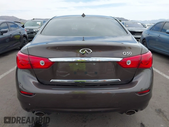 2015 Infiniti Q50 with VIN JN1BV7AP7FM349885, listed as a IAAI auction lot 42249063 with 76,089 mi miles and . Bid and sale history available at DreamBid. Image 16.