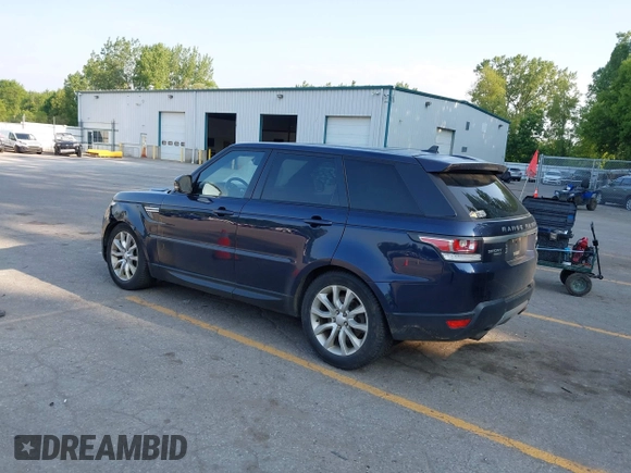 2016 Land Rover Range Rover Sport HSE with VIN SALWR2PFXGA114722, listed as a IAAI auction lot 42434812 with 197,063 mi miles and . Bid and sale history available at DreamBid. Image 3.