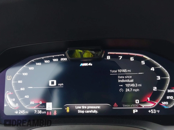 2023 BMW M4 Competition xDrive с VIN WBS43AZ00PCM16326, выставлен на аукционе IAAI как лот 42153872 с пробегом 10 165 миль миль и . История ставок и продаж доступна на DreamBid. Изображение 7.