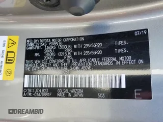 2019 Lexus RX with VIN JTJDZKCA5K2021261, listed as a Copart auction lot 45526345 with 109,465 mi miles and Salvage Title. Bid and sale history available at carsss.com. Image 13.