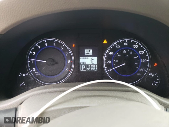 2011 Infiniti G37 x with VIN JN1CV6ARXBM411872, listed as a Copart auction lot 49050735 with 154,588 mi miles and Salvage Title. Bid and sale history available at carsss.com. Image 9.