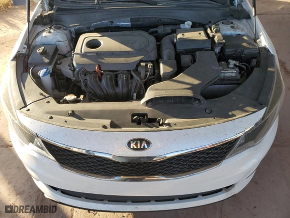 2017 Kia Optima LX with VIN 5XXGT4L32HG128916, listed as a Copart auction lot 41852555 with 104,283 mi miles and Salvage Title. Bid and sale history available at carsss.com. Image 11.