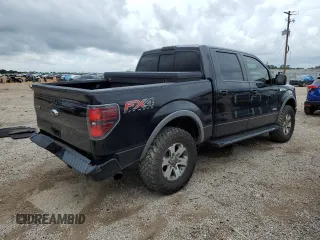 2014 Ford F-150 XL with VIN 1FTFW1ET6EFB74225, listed as a Copart auction lot 58297435 with 111,040 mi miles and Salvage title. Bid and sale history available at DreamBid. Image 3.