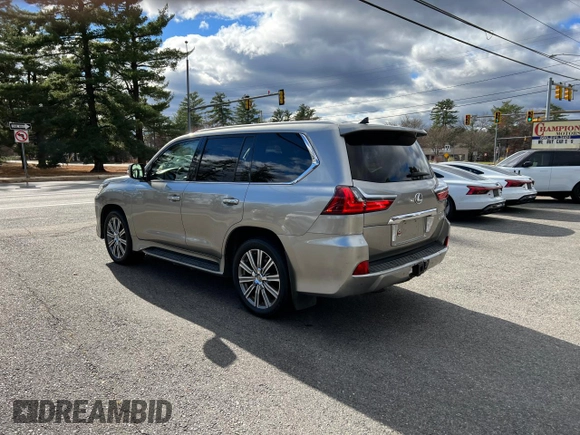 2016 Lexus LX 570 with VIN JTJHY7AX7G4203810, listed as a Copart auction lot 80800914 with 296,703 mi miles and Clean Title. Bid and sale history available at DreamBid. Image 3.