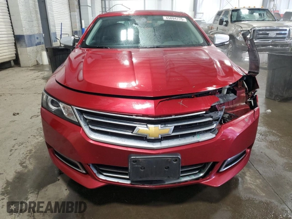 2015 Chevrolet Impala LTZ with VIN 1G1155SL4FU101157, listed as a Copart auction lot 45894775 with 132,570 mi miles and Salvage Title. Bid and sale history available at DreamBid. Image 5.