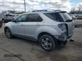 2016 Chevrolet Equinox LTZ with VIN 2GNFLGEK3G6320975, listed as a Copart auction lot 49506284 with 79,604 mi miles and Salvage Title. Bid and sale history available at carsss.com. Image 2.