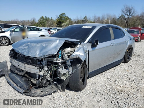 2021 Toyota Camry SE Nightshade with VIN 4T1G11AK3MU598189, listed as a Copart auction lot 48879995 with 25,004 mi miles and Salvage Title. Bid and sale history available at carsss.com. Image 1.