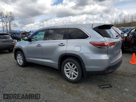 2014 Toyota Highlander LE z VIN 5TDBKRFH5ES019510, wystawiony jako Copart lot #49123765 z przebiegiem 97 367 mil mil oraz Szkoda całkowita • Salvage title. Historia ofert i sprzedaży dostępna na DreamBid. Obrazek 2.