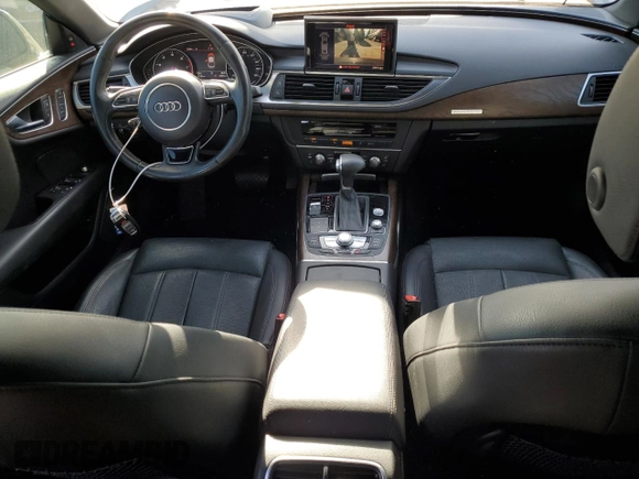 2015 Audi A7 Prestige with VIN WAU2GAFC9FN007341, listed as a Copart auction lot 84932524 with 62,672 mi miles and Salvage title. Bid and sale history available at DreamBid. Image 8.