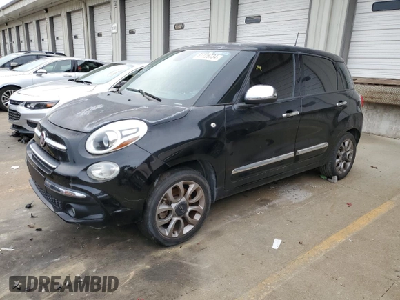 2018 FIAT 500L Lounge with VIN ZFBCFACH2JZ040700, listed as a Copart auction lot 81126734 with 137,235 mi miles and Clean Title. Bid and sale history available at DreamBid. Image 1.