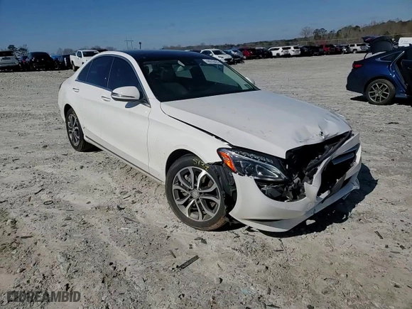 2016 Mercedes-Benz C-Class C 300 Luxury with VIN WDDWF4KB7GR150245, listed as a Copart auction lot 48016425 with 74,404 mi miles and Salvage Title. Bid and sale history available at carsss.com. Image 11.
