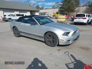 2013 Ford Mustang V6 with VIN 1ZVBP8EMXD5242038, listed as a IAAI auction lot 41744352 with 167,227 mi miles and . Bid and sale history available at DreamBid. Image 1.