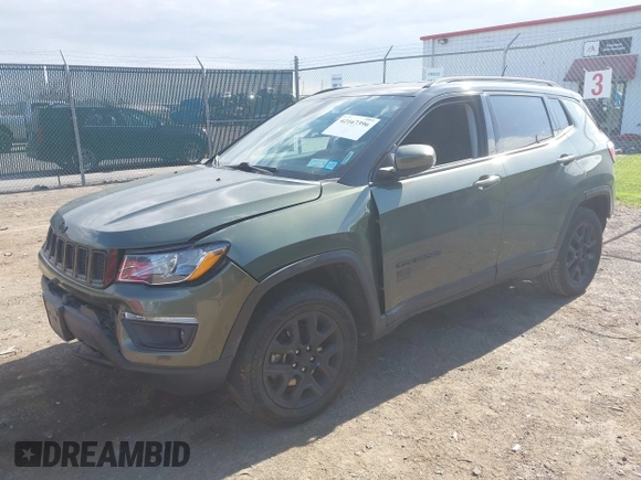 2021 Jeep Compass Sport с VIN 3C4NJDAB2MT591256, выставлен на аукционе IAAI как лот 42167396 с пробегом 70 091 миль миль и . История ставок и продаж доступна на DreamBid. Изображение 18.